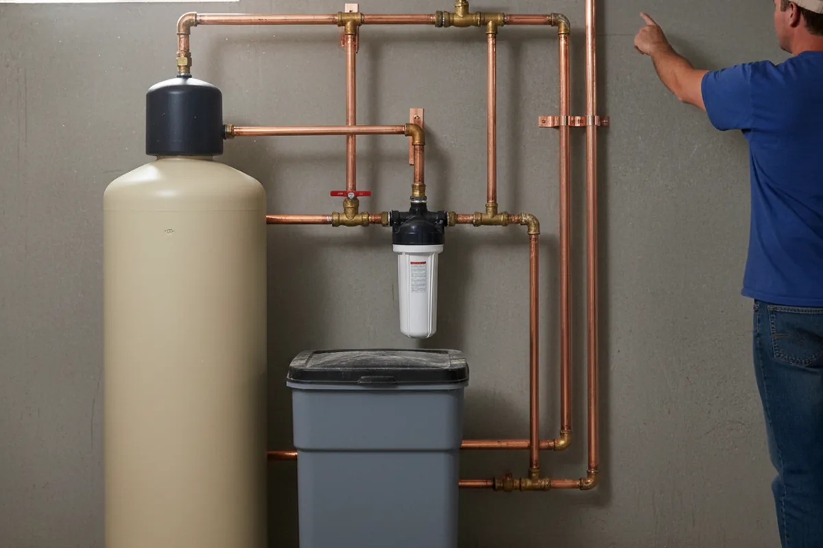 Whole-house water treatment system installed in Eden Prairie